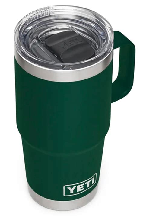 Northwoods green yeti - Nov 4, 2020 · YETI said the recall impacts all Black, Seafoam, Navy, Graphite, Copper, Northwoods Green, and Ice Pink 20-ounce Rambler Travel Mugs with the 34204010 product code. The mugs retailed for $35 ... 